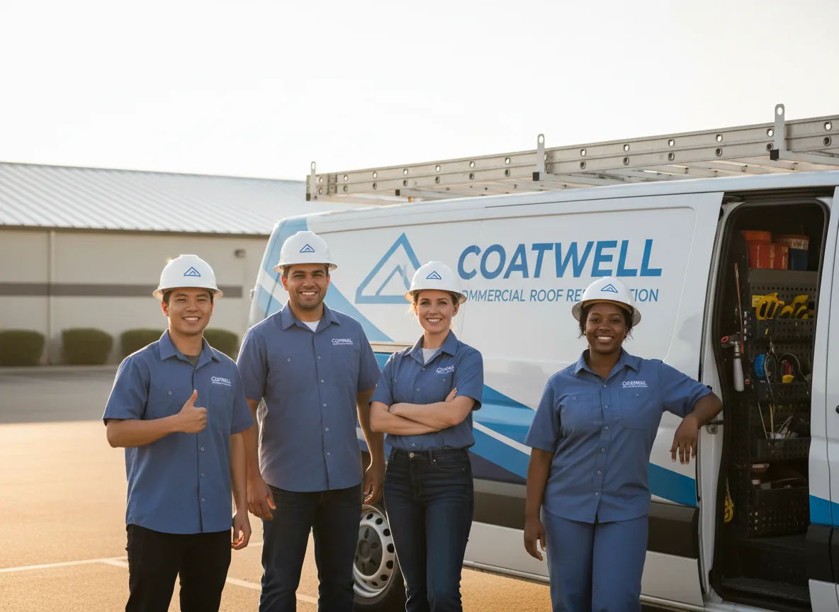 Commercial roof coating company in Alston, GA